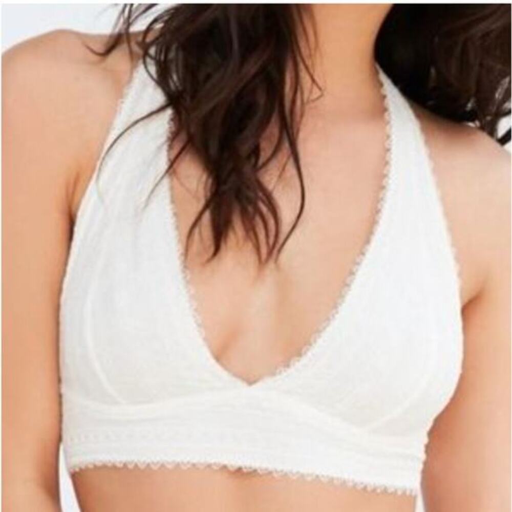 Urban Outfitters Ivory White Lace Bralette